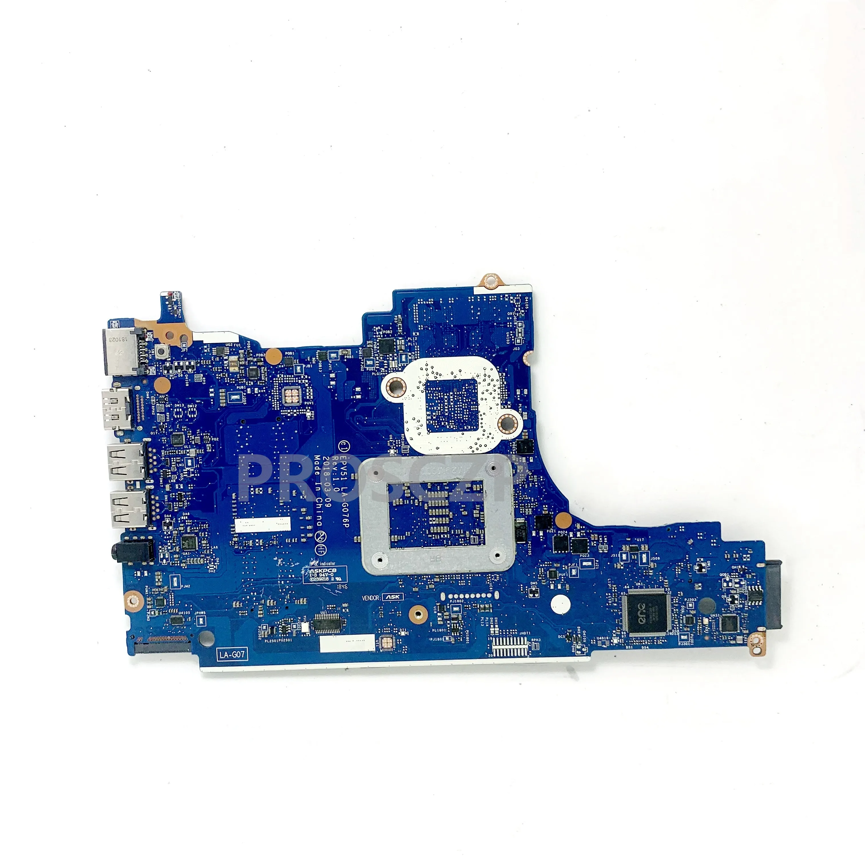 Mainboard L20666-601 L20666-001 For HP 15-DB 15-DX 255 G7 Laptop Motherboard EPV51 LA-G076P With Ryzen 3 2200U CPU 100% Tested