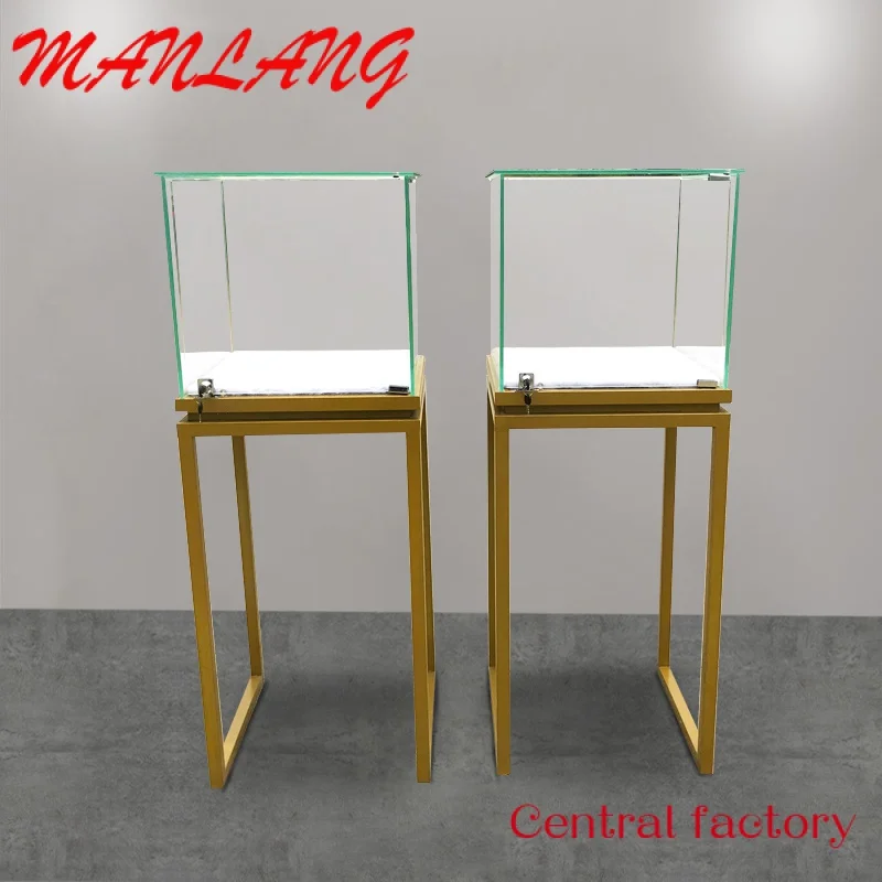 CustomJewelry Showcase Display Cabinet Jewelry Shop Furniture Retail Sale Showcase for Jewelry Store and Counter