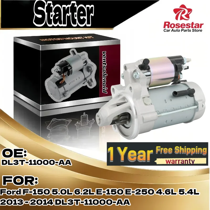 

Для Ford F-150 (5.0L/6.2L)/E-150/E-250 (4.6L/5.4L) 2013-2014 гг. | Стартер | OE DL3T-11000-AA