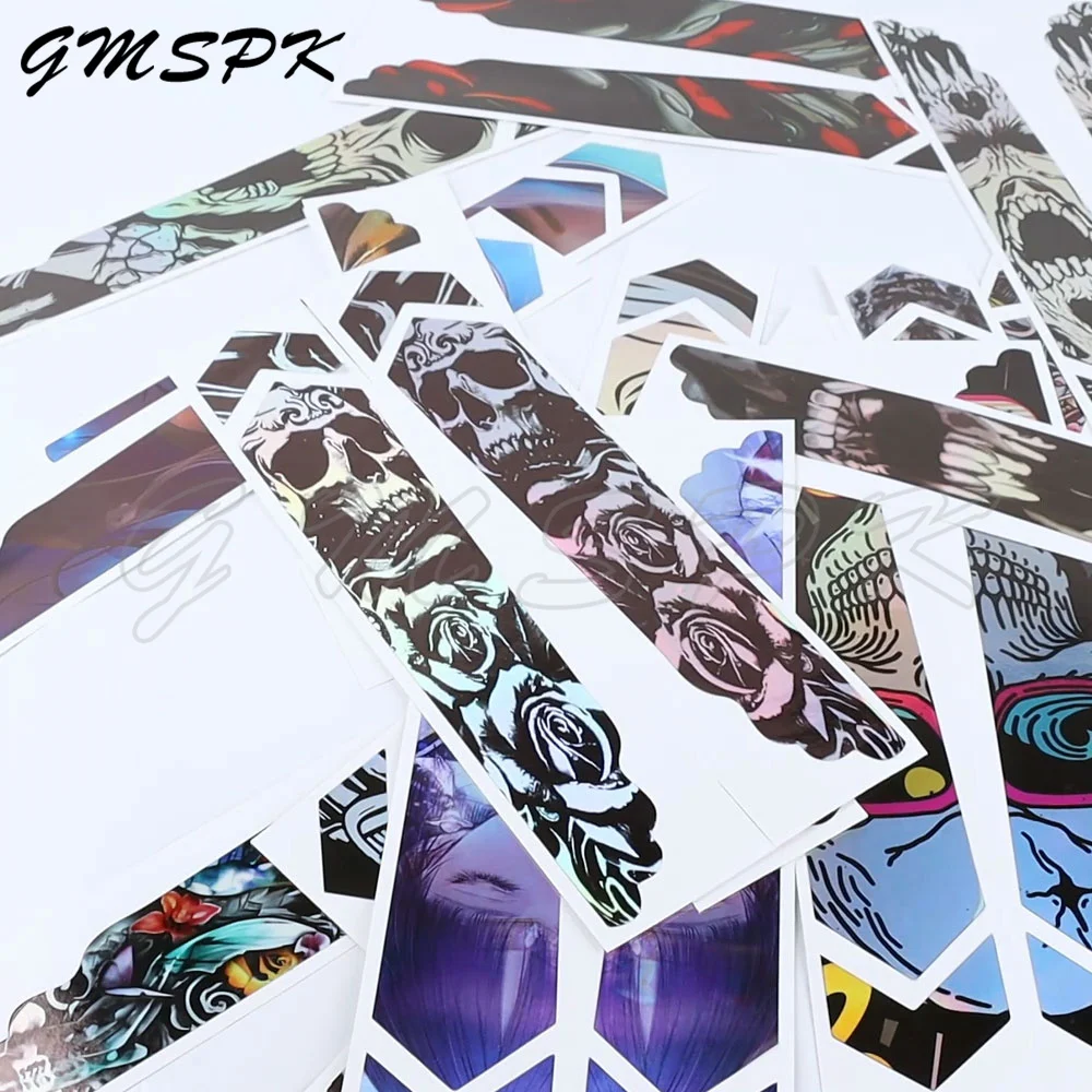MTB Road Bicycle Front Fork Decorative Decals Anti-Scratch Cycling Bike Frame Top Tube Graffiti Protection Sticker