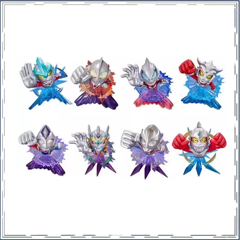 

Ultraman Blind Box Cute Q-version Cartoon Originality Action Figure Doll Ornament Fashion Personality Action Figure Model Toy