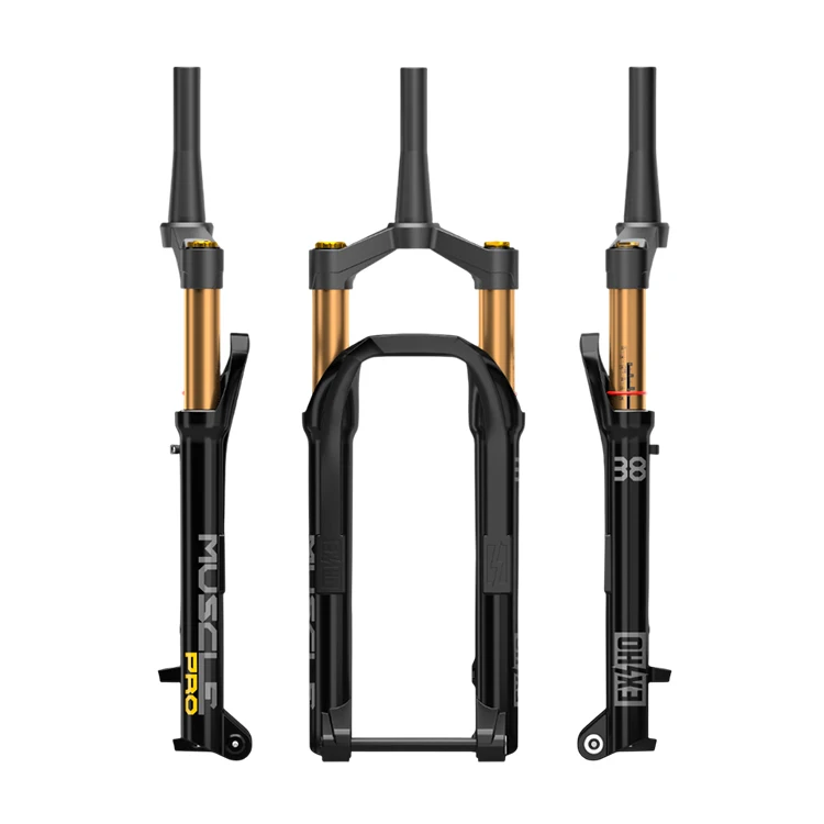 Custom Air Spring Hydraulic Lock-Out 20 26 Inch Front Suspension Fork Travel Bicycles Air Mountain Bike Fat Forks
