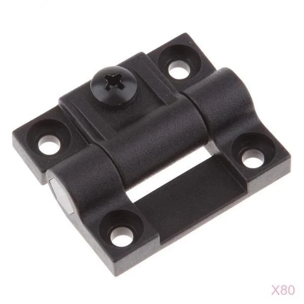 

80x Torque Hinge Position Control Replacement for Southco E6-10-301-20 (Black)