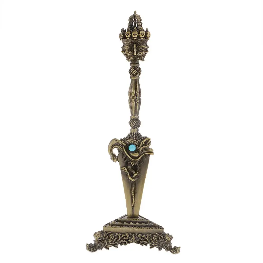 

Tibetan Buddhist Dorje Vajra Phurba Vajrakilaya Amulet Ornaments - Antique Handmade Nepal Buddhism Items