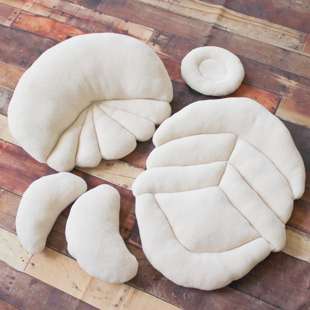 

5PCS Newborn Position Cushion Pillow Baby Photography Props Filled Newborn Posing Pillow Basket Filler Studio Accessories