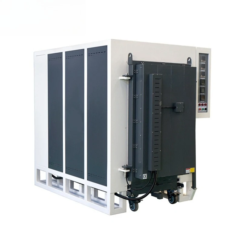 High temperature five-sided heating trolley furnace, resistance trolley sintering furnace