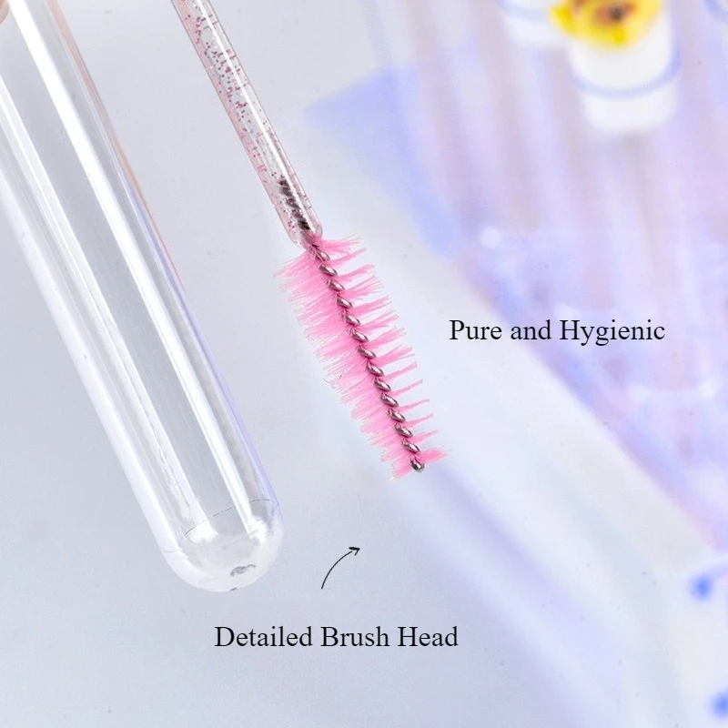 10 ชิ้น / แบบสุ่ม กล่องใส่แปรงปัดขนตา แปรงมาสคาร่า ที่ใส่แปรงปัดขนตา หลอดใส่แปรงปัดขนตา ที่เก็บแปรงปัดขนตา อุปกรณ์แต่งหน้า