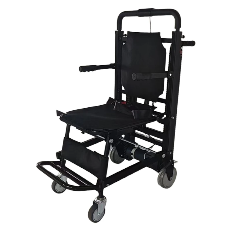 

Electric staircase climbing machine, manned climbing machine for the elderly, crawler type foldable up and down climbing artifac