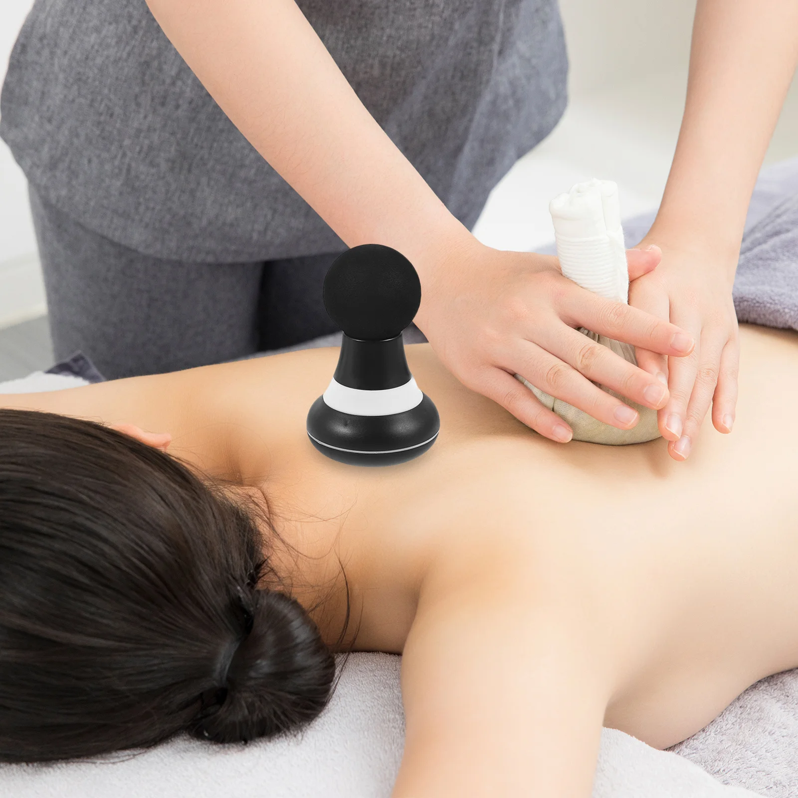 

Mini Electric Massager Lightweight Body Muscle Massage Tool with Strong Vibration for Neck Shoulder Relief Portable for Daily