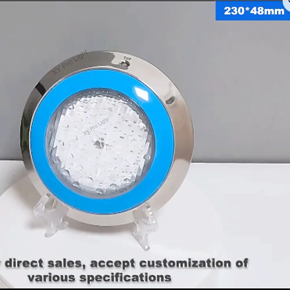 

18W RGB LED Swimming Pool Light 12W IP68 Waterproof AC/DC12V 9W Outdoor 6W RGB UnderWater Lights Pond LED Piscina Luz Spotlights