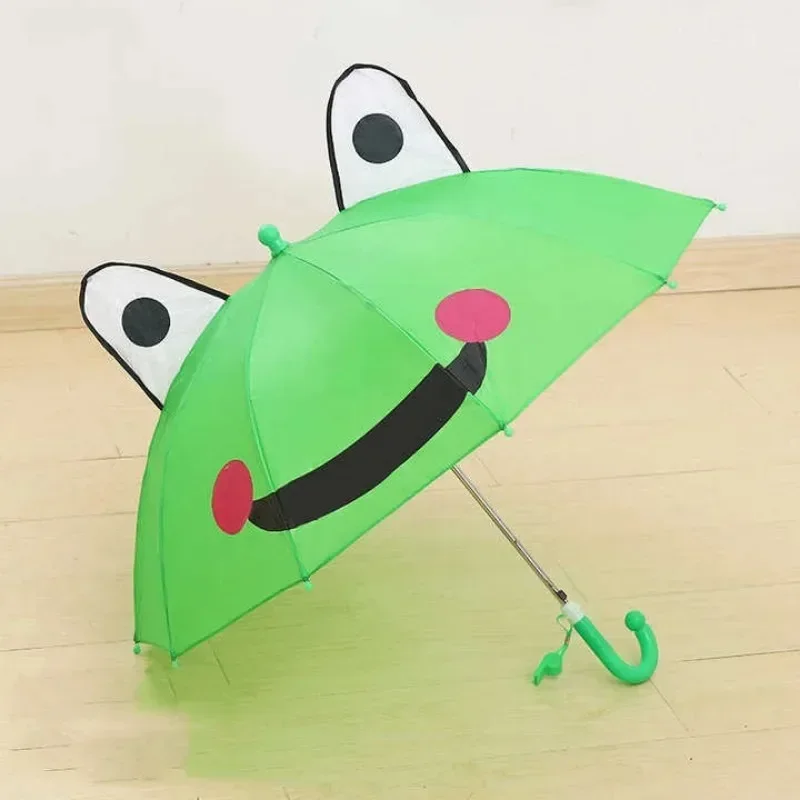 Cute Cartoon Children Umbrella animation creative long-handled 3D ear modeling kids umbrella For boys girls