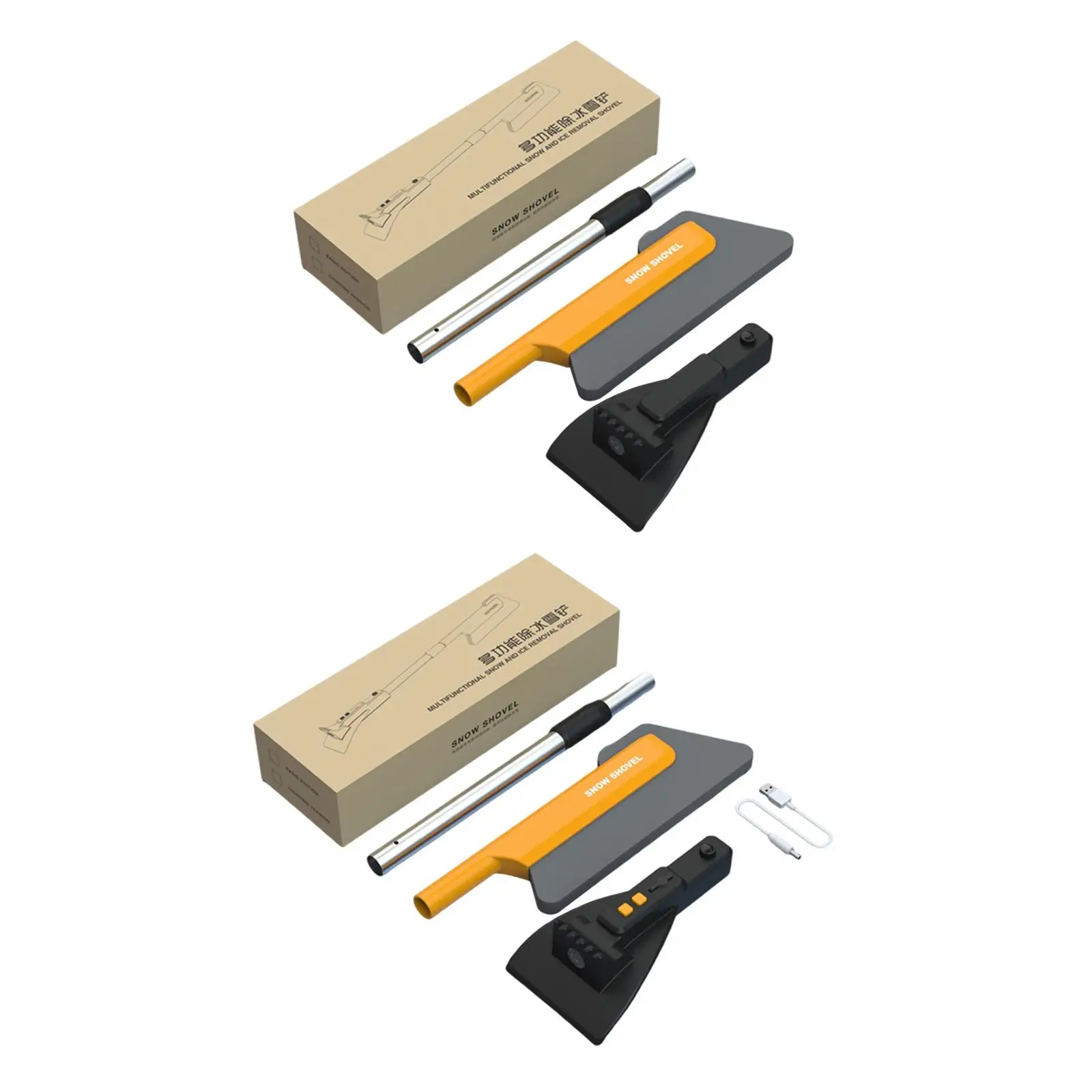 

Портативный скребок для льда 3-в-1 для автомобиля, выдвижная щетка EVA для удаления снега и инея с лобового стекла и крыши автомобиля, инструмент для чистки транспортных средств