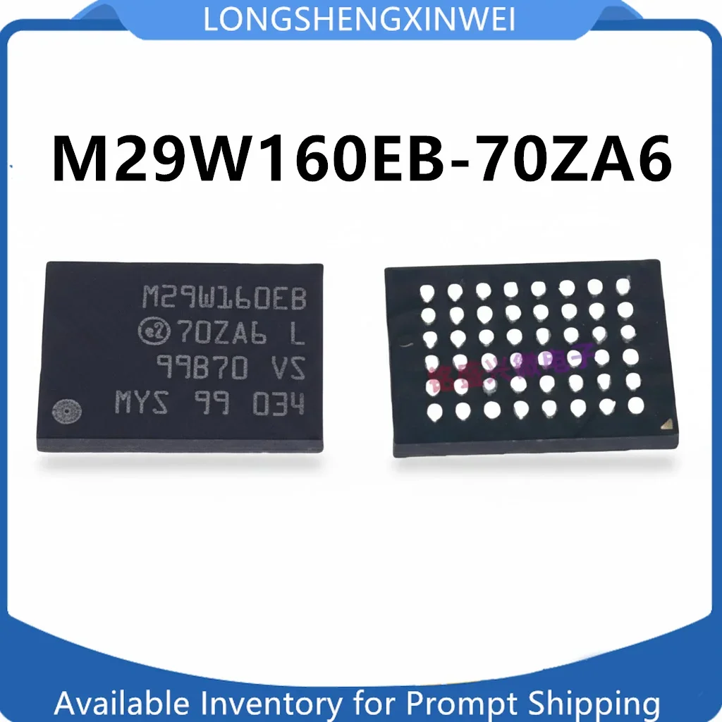 1PCS M29W160EB-70ZA6 M29W160EB BGA New Memory Chip Ic Original  in Stock