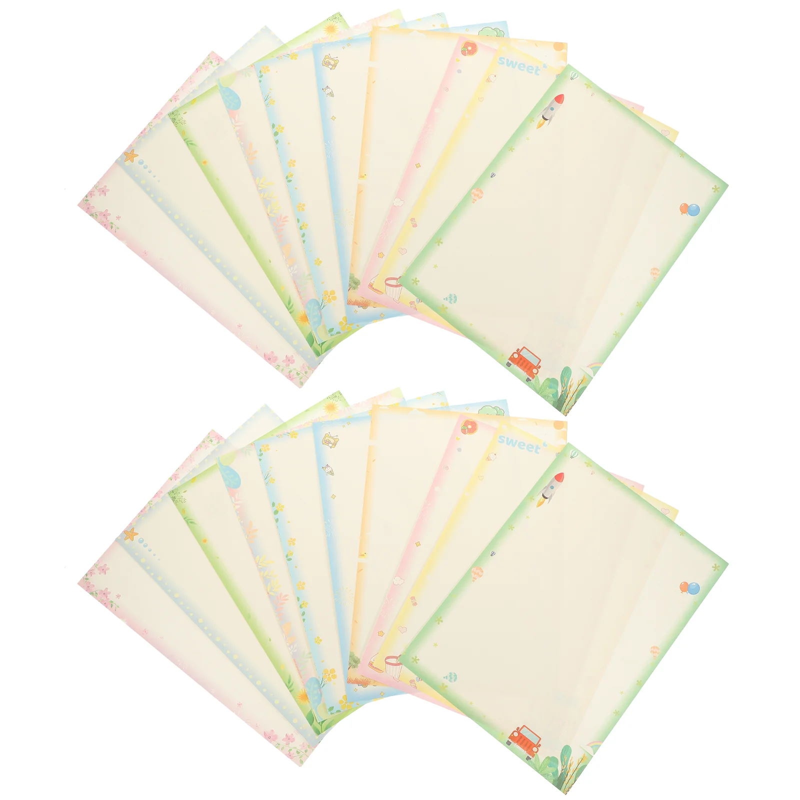 Papel plegable de encaje A4 para manualidades, Impresión de pintura de copia a Color, divisor grueso para impresora decorativa, 50 piezas, 1 paquete