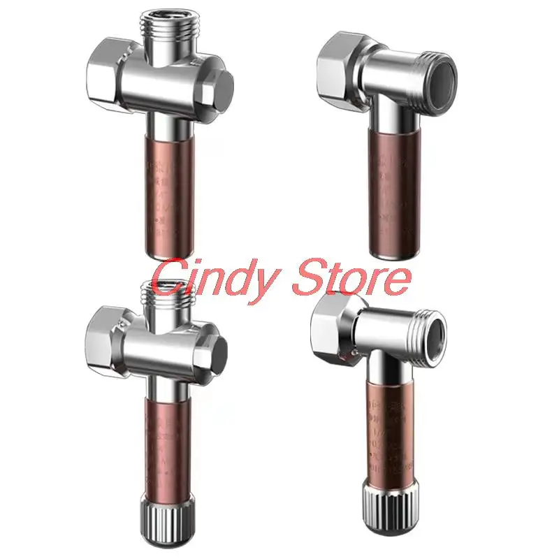 Martelo de Água de Cobre Impermeável Aquecedor de Água Válvula de Canto do Vaso Sanitário Absorvente de Choque Purificador de Água Viva Doméstico