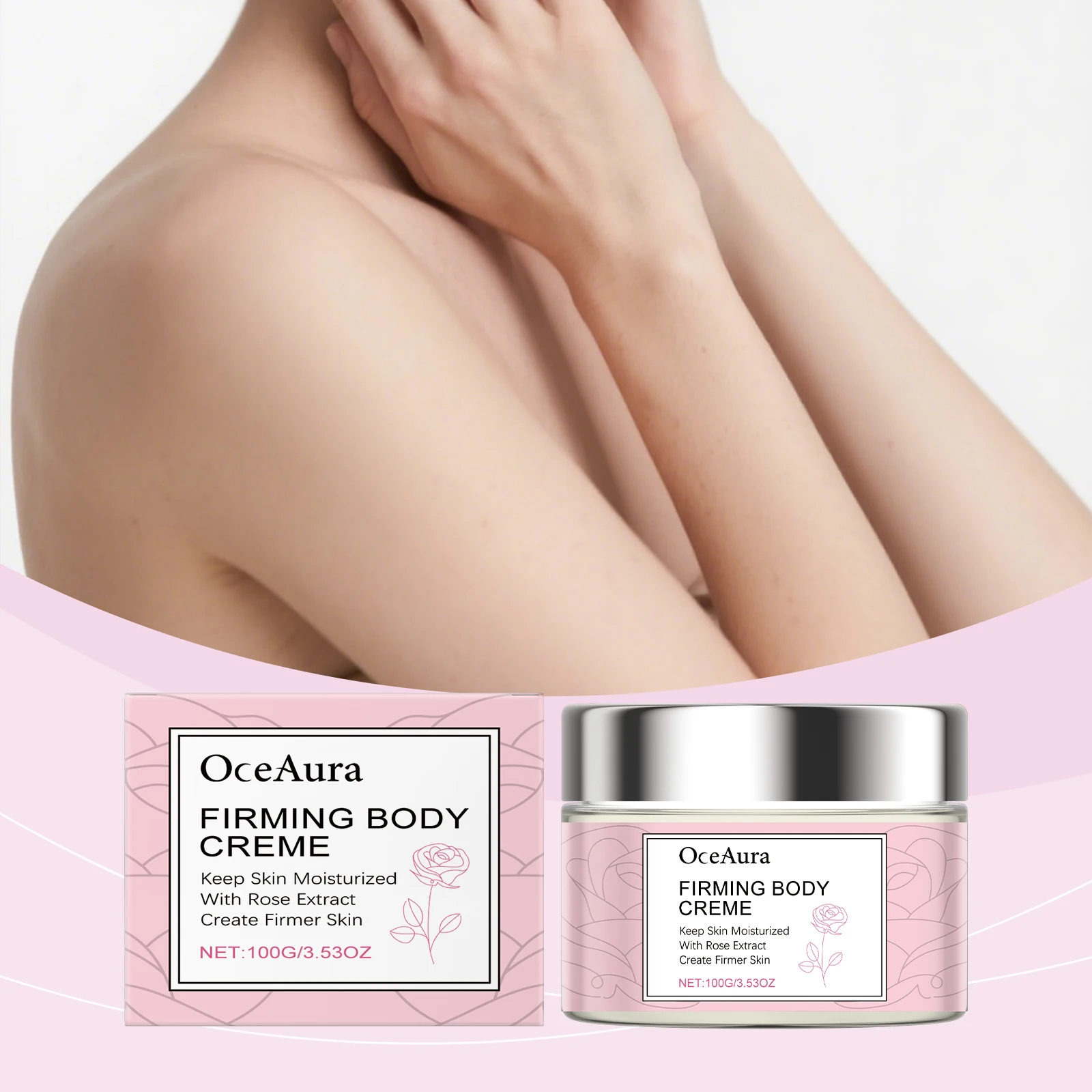 

Rose Body Moisturizing Lotion-Gently Cares for Skin, Locks in Moisture, Refreshing & Non-Greasy, Leaves Skin Smooth & Delicate