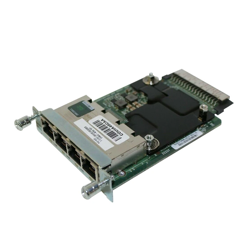 original para cisco roteador modulo de expansao ehwic4esg gigabit ethernet de portas placa de cartao de interface wan de alta velocidade reforcada 01