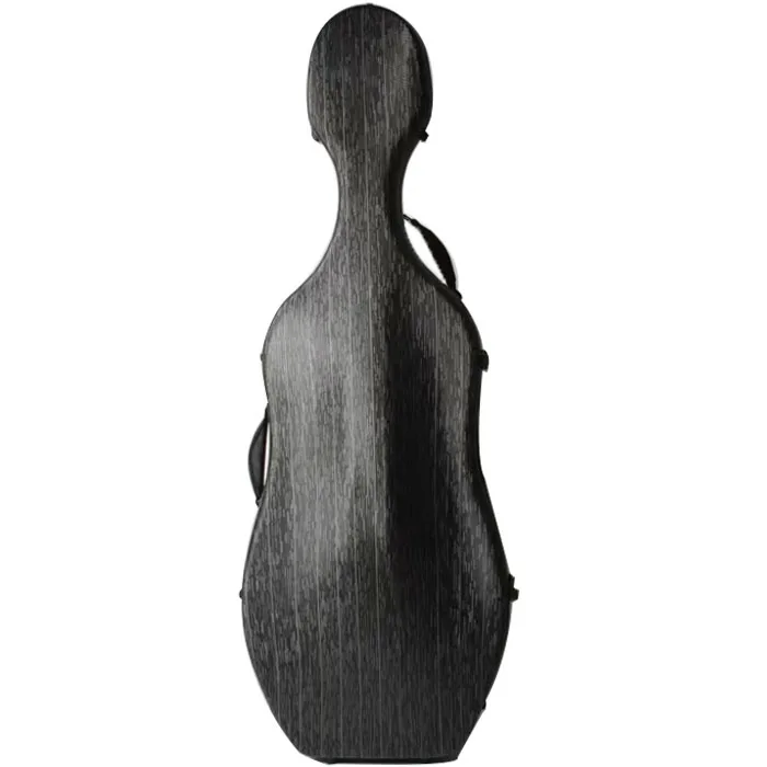 Beautiful  Durable Professional Carbon Fiber Cello  Box  case 4/4 with Pulley