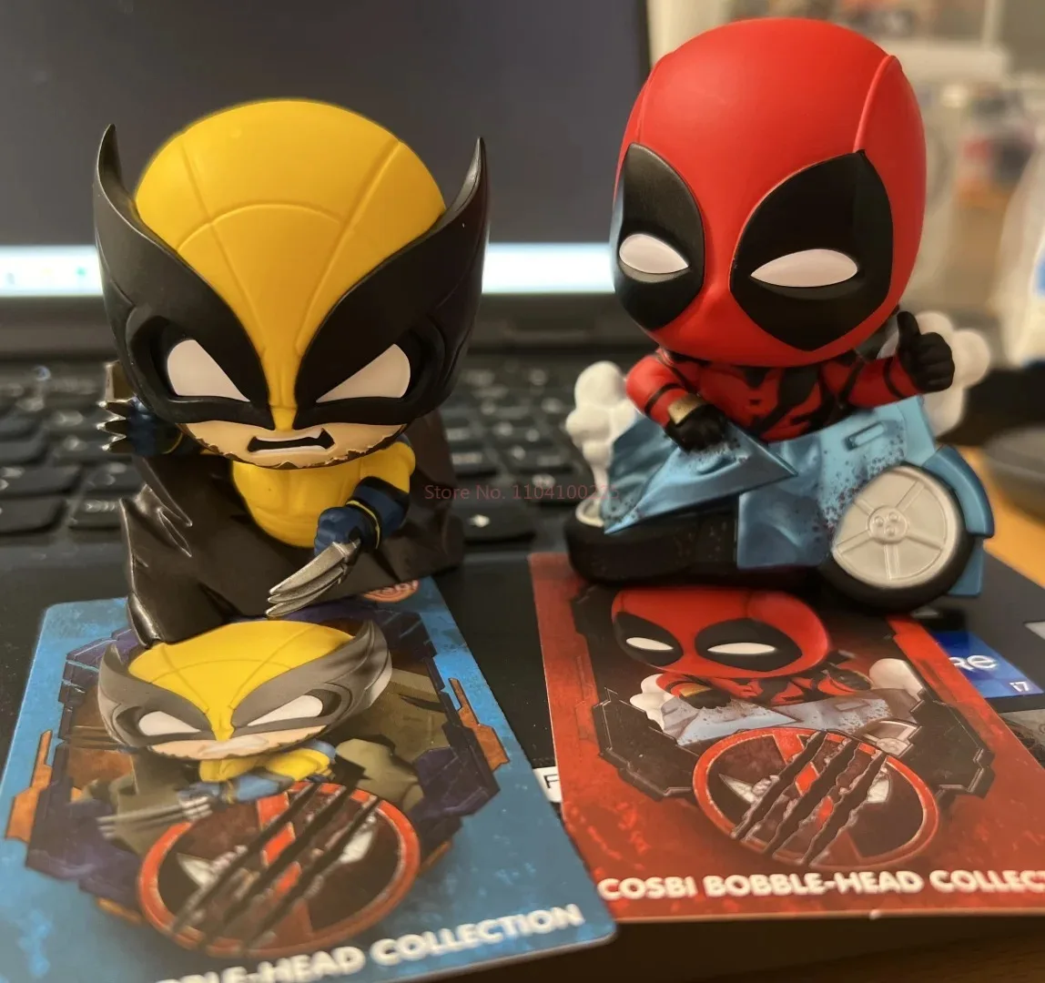 Hottoys Deadpool en Wolverine Deadpool 3-blinddoos Filmaccessoires Handgemaakt trendy speelgoed Mannelijke geschenken Ornament Guess Bag Toys