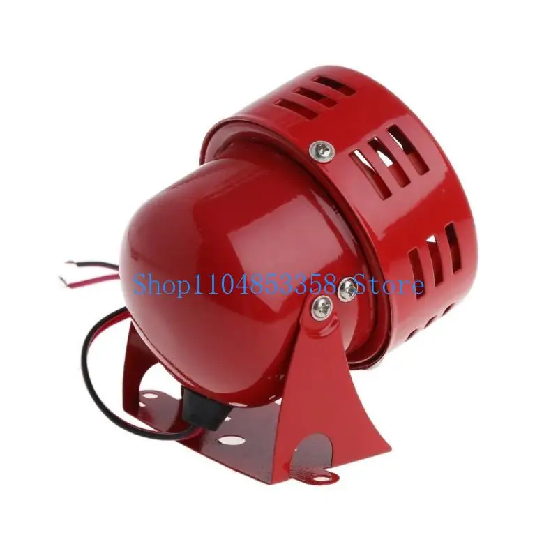 

652F 12V SUV Car Truck Motorbike Driven Red for Raid Horn Alarm 50's for Yacht