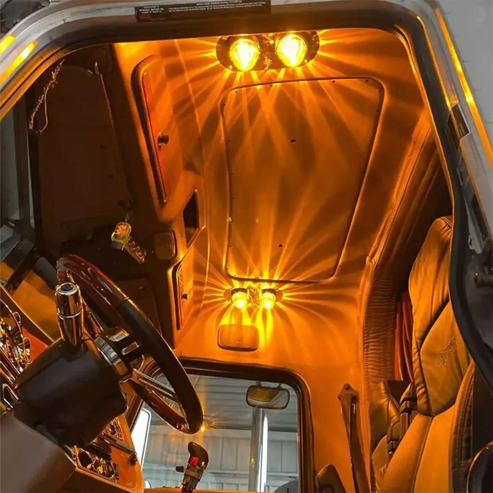 1156 لمبة شاحنة الجانب ماركر ضوء العنبر البطيخ ضوء الزجاج عدة 12 فولت 24 فولت مؤشر تحذير ضوء اكسسوارات السيارات الجانب ضوء