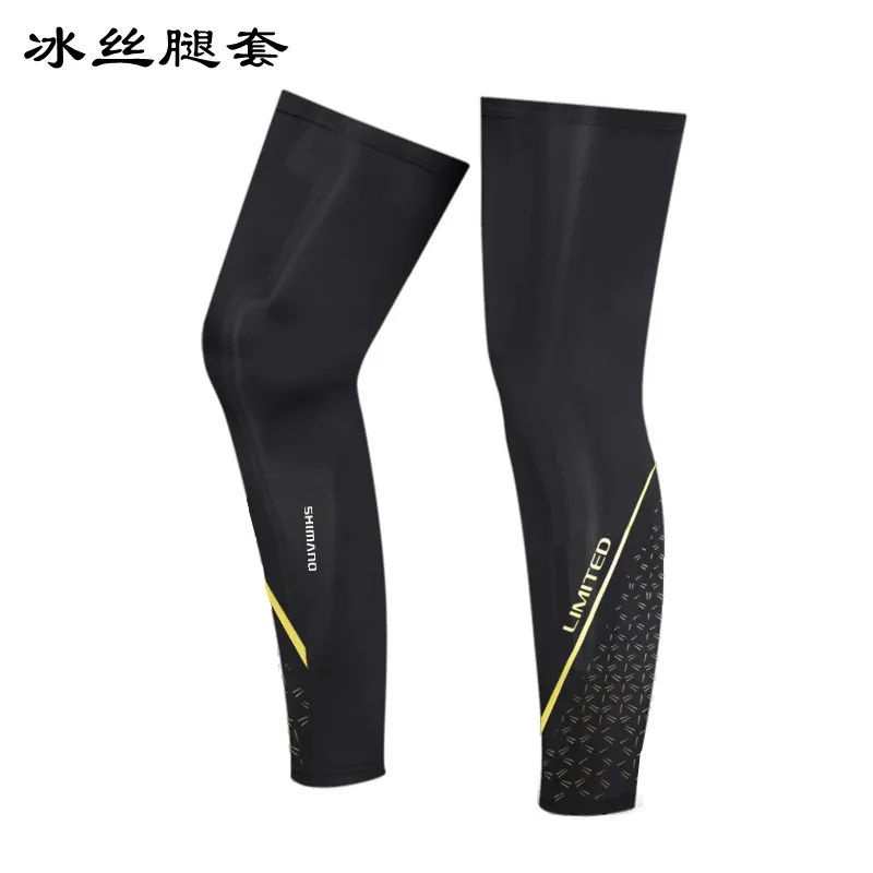 2024 New Fashion Fishing Leggings 3-piece Set Summer Sun Protection UV Ice Silk Quick Drying Outdoor Riding Sleeve Magic Scarf