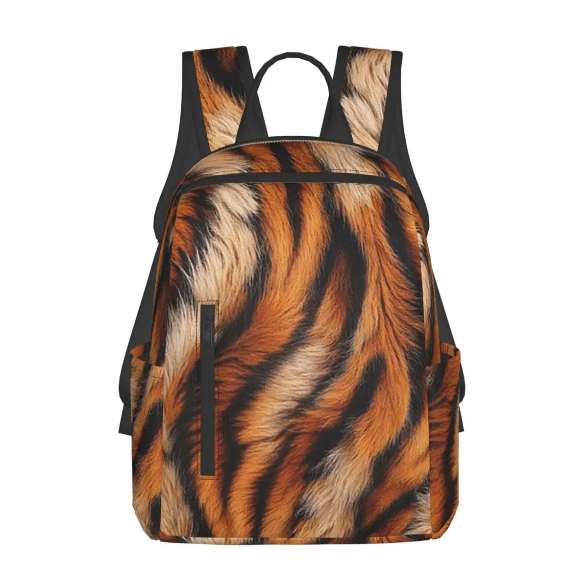 

Tiger Skin Backpack Daypack Large Capacity Kids BookBag School Bag Shoulder Bags for Men Women