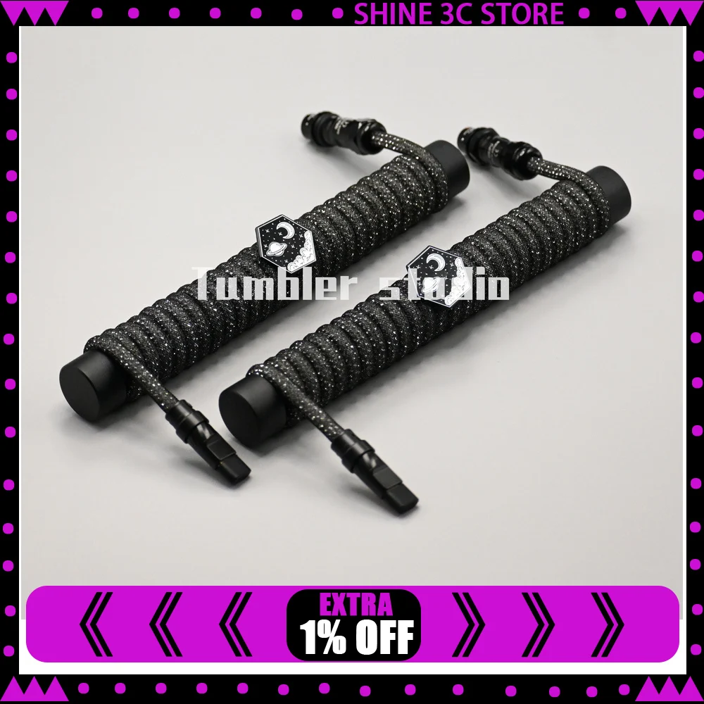 clavier-mecanique-personnalise-8k-flash-noir-theme-ciel-Etoile-tumbler-studio-cable-aviateur-enroule-cordon-de-jeu-interrupteur-magnetique