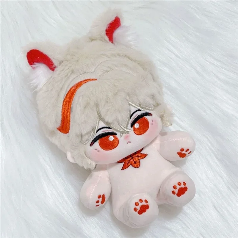 Juego de Anime Genshin Impact Kaedehara Kazuha, muñeco de peluche suave, juguetes para pasatiempos, regalos de cumpleaños para niños o niñas, 20cm