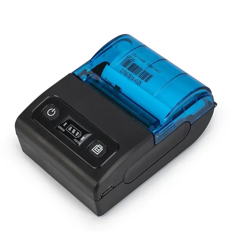 

58mm portable receipt printer Small thermal Blue tooth pocket thermal mobile thermal printer pos PYN-582