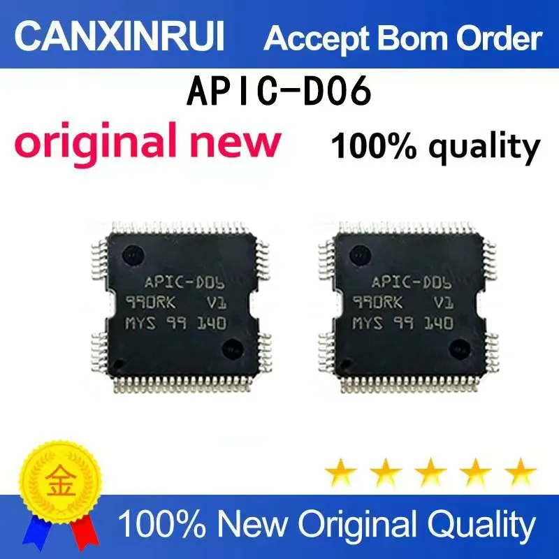

（5pcs-100pcs）Brand new original APIC-D06 APICD06 packaged QFP-64 spot chip IC