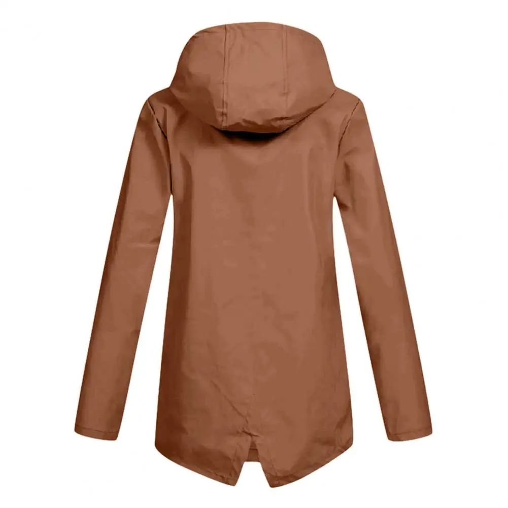 Frauen Klettern Wind jacke Frauen leichte Wind jacke stilvolle Frauen wind dichten Kapuzen mantel mit Kordel zug für den Herbst