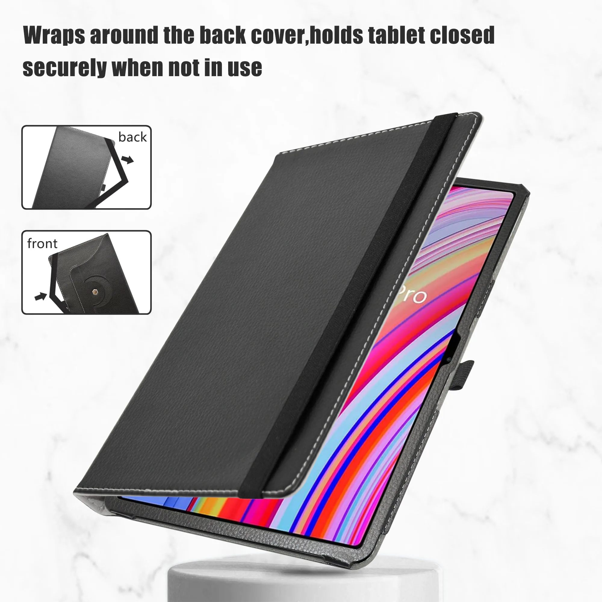 Covers Voor Xiaomi Redmi Pad Pro 12.1 "Android Tablet, 360 Graden Roterende Behuizing