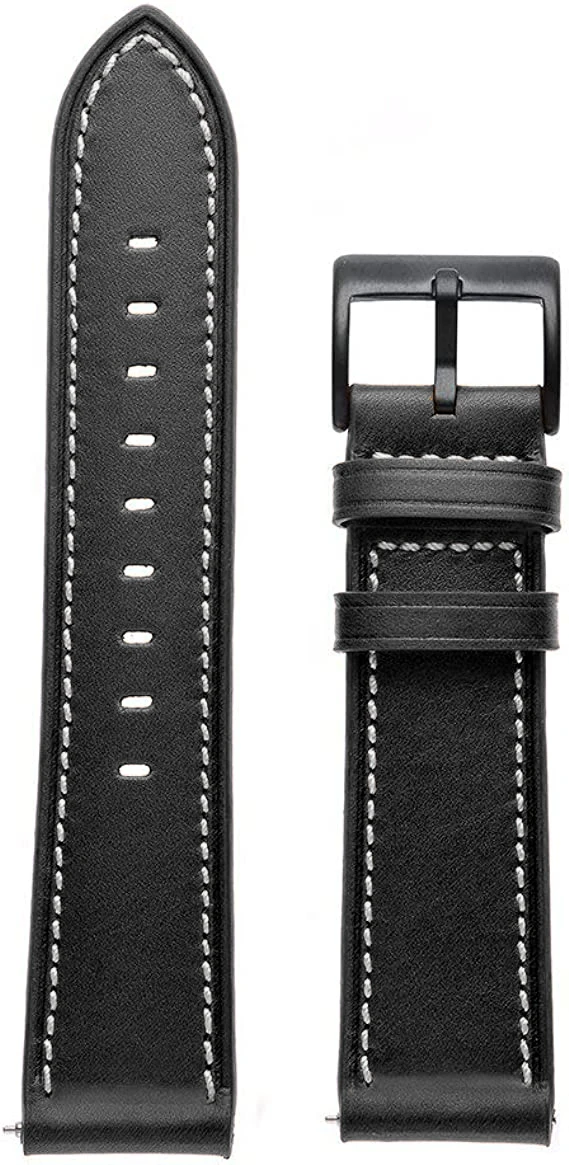 Hot 22mm Leather Bracelet For Suunto RACE S Ocean Suunto Vertical Watch WristStrap For Suunto 5 PEAK 9 PEAK Pro Smartwatch Strap