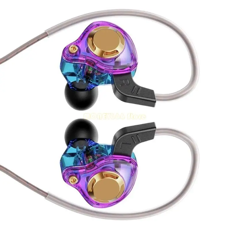 عزل الضوضاء F62C في سماعات الأذن جودة صوت مريح.