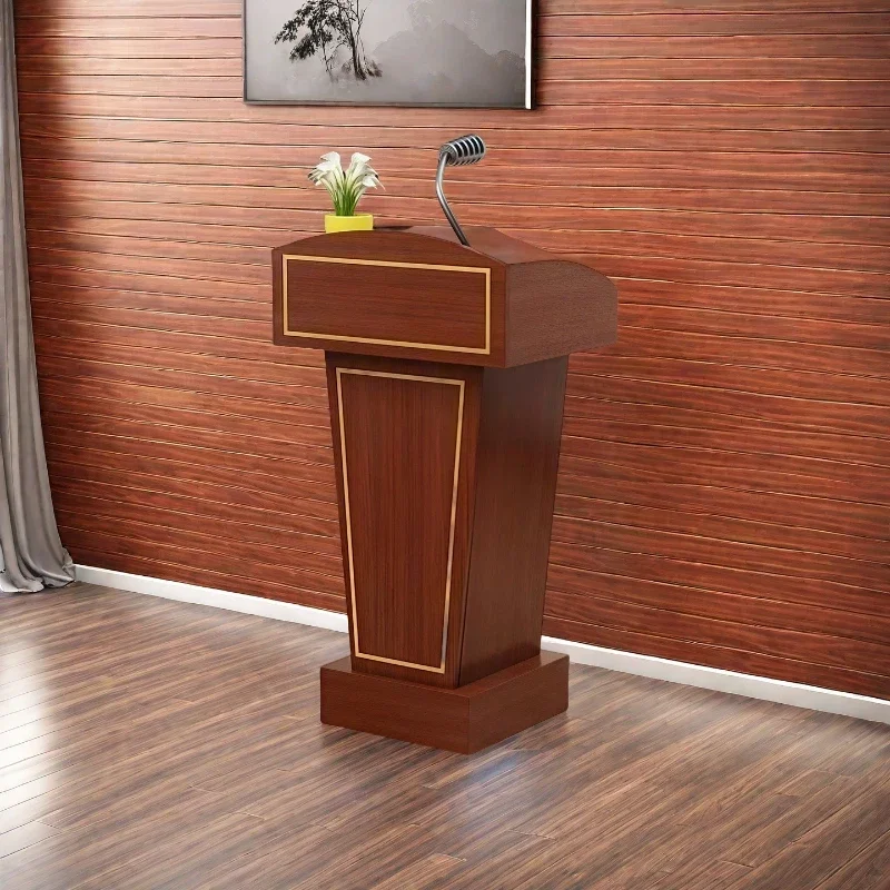 

Стенд для речи Подставка для лекций Стойки для приема Угловая комната для конференц-зала Консультация Смелые ножки стола Empfang Theke Furniture