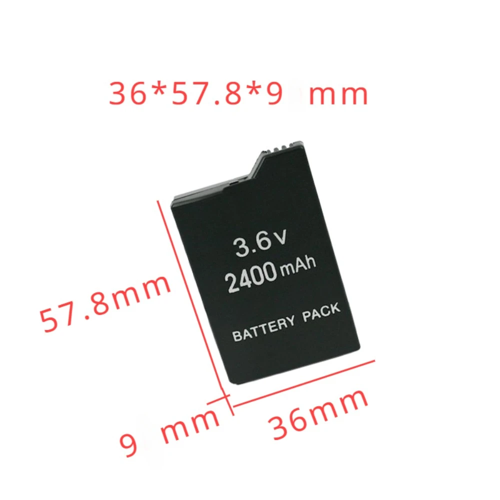 2400mah 3.6V Lithium Rechargeable Battery for Sony PSP2000 PSP3000 PSP 2000 3000 PSP-S110 PlayStation Portable Gamepad Accessory