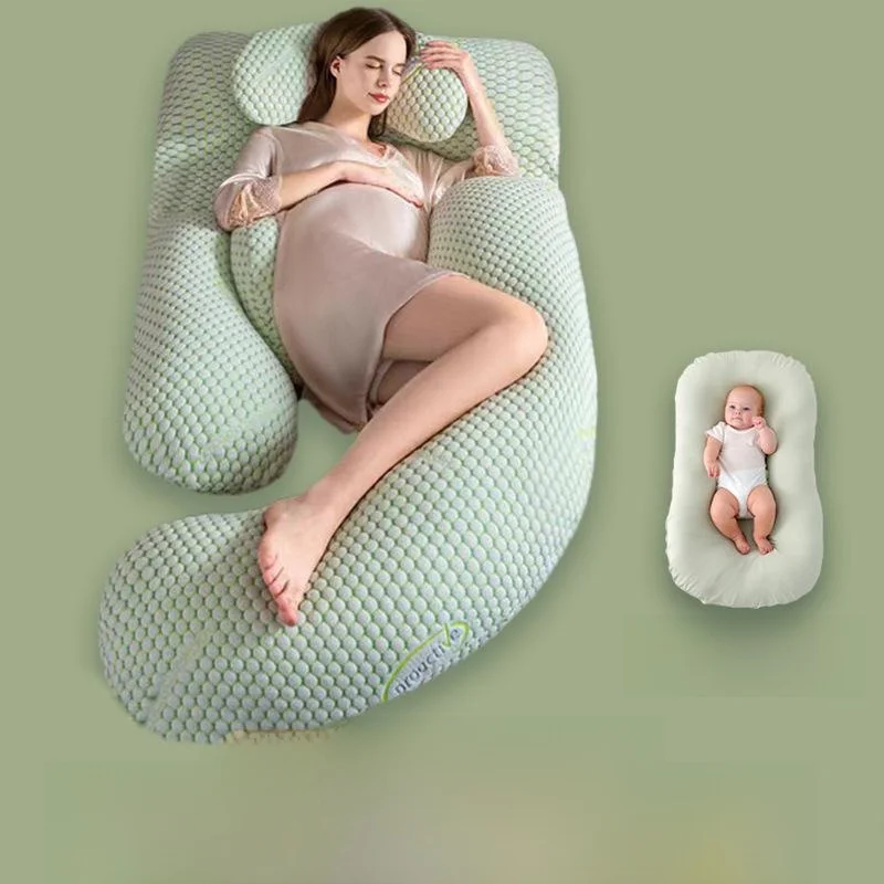 

Pregnant Women Pillow Side S U-aped Ba Support Pillow Belly Cuion Ne And oulder Rest Home Decor Pillow