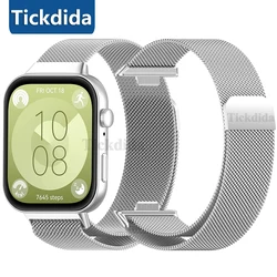 Metal Strap for Huawei Watch Fit 3 Stainless Steel Bracelet Men / Women Watchband for Huawei Watch Fit3 Accessories