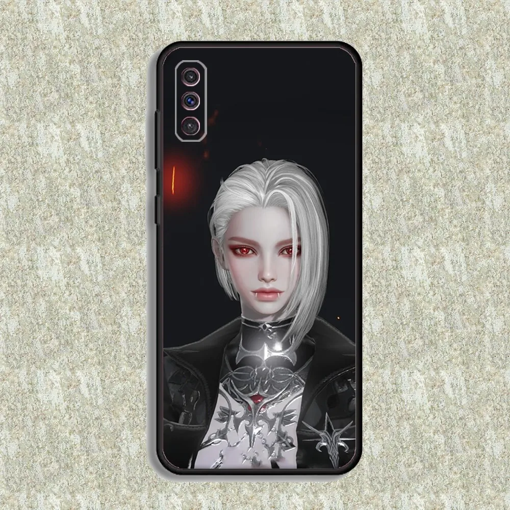 Game Lost Ark Phone Case For Samsung S23,23,22,30,21,10,9,Note20 Ultra,Lite,Ultra,5G,Plus,FE,Black Soft Case