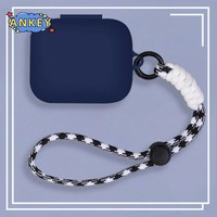 for OnePlus Buds Pro 2 Protective Case Nylon Lanyard Soft Cover Washable Housing Anti Dust Sleeve Hand Rope Strap Accessories