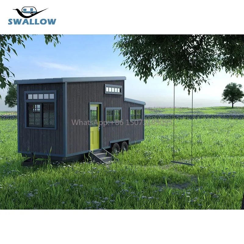 

Hot Sale New Smart Tiny House Trailer 4X4 RV Camper Home Suitable for Family with Packaging