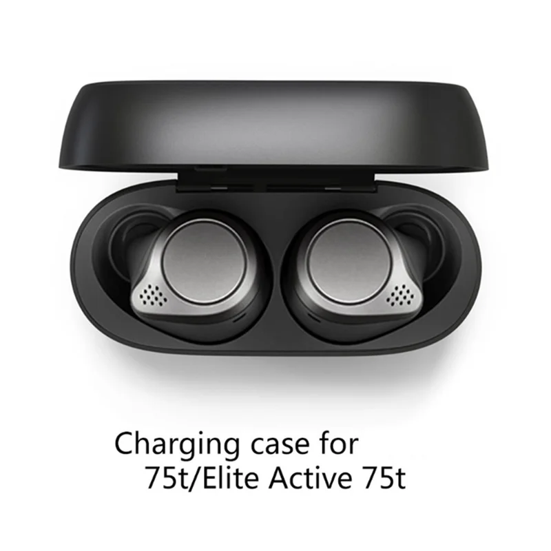 صندوق شحن Jabra Elite 75T لعلبة شحن سماعة أذن Jabra Elite Active 75T اللاسلكية التي تعمل بالبلوتوث