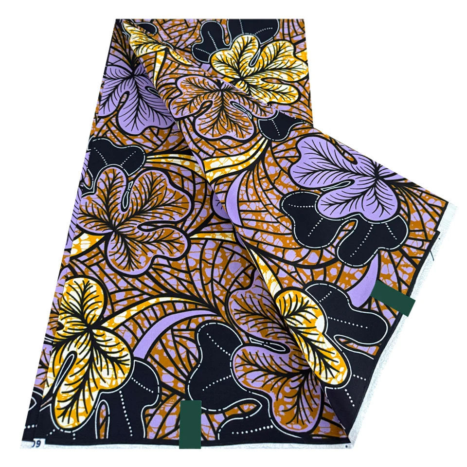 High quality Classic Pattern 100%Cotton Materials Real African Wax Super Ankara Loincloth Dutch Orignal Fabrics Wax Cloth