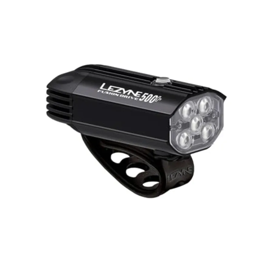 

Fusion Drive Front Bicycle Light - Durable IPX7 Waterproof USB-C Rechargeable LED Bike Headlight with 3 Solid and 3 Flash Modes