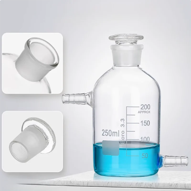 High borosilicate top and bottom mouth reagent bottle small mouth / wide mouth small mouth put water bottle distilled water