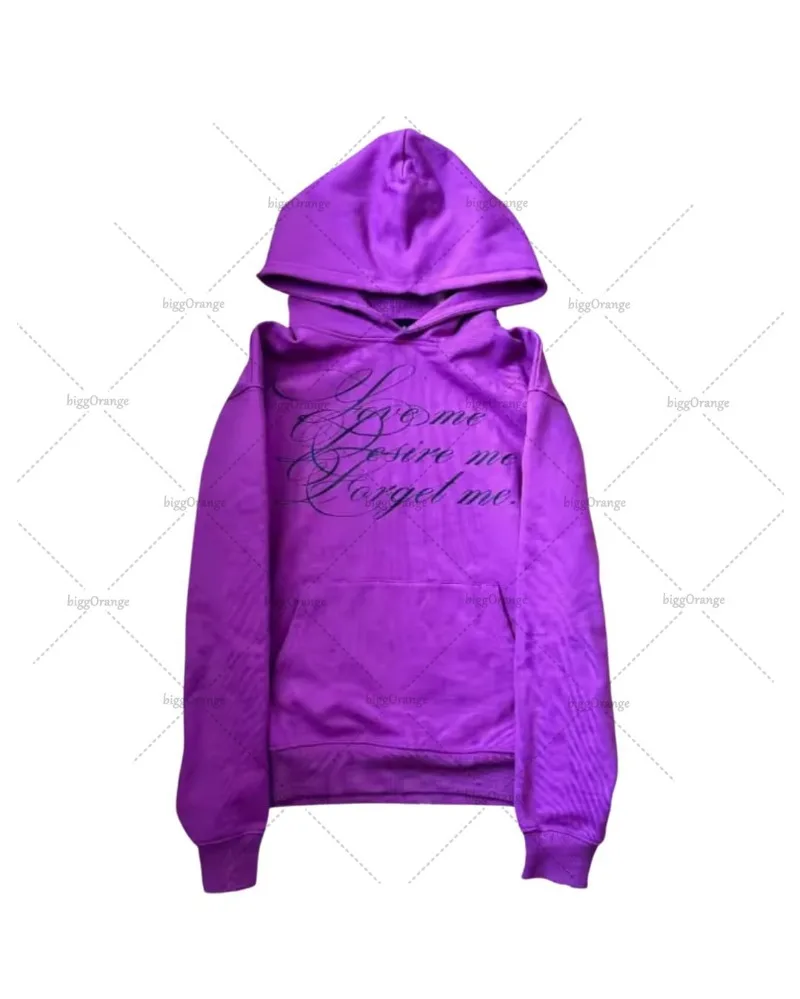 Harajuku Trend Retro Straße Paar Punk Brief Drucken lose Hoodie Rock Hip Hop Y2K Persönlichkeit Mode lässig Sweatshirt Frauen