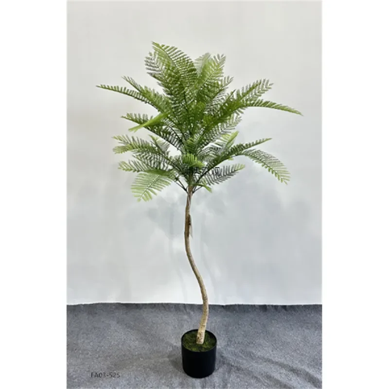 Artificial Money Tree Potted Plant Simulation Laurel Jacaranda Lily Bamboo Poplar Bonsai Fake Greenery Ornament for Living