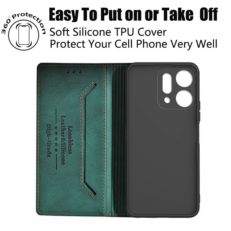 على ممن لهم رينو 14 14F محفظة فليب حافظة لهاتف اوبو رينو 14 غطاء الهاتف ممن لهم حافظة رينو 14 برو جلدية شل رينو 14F رينو 14 F كوكه 5G #6