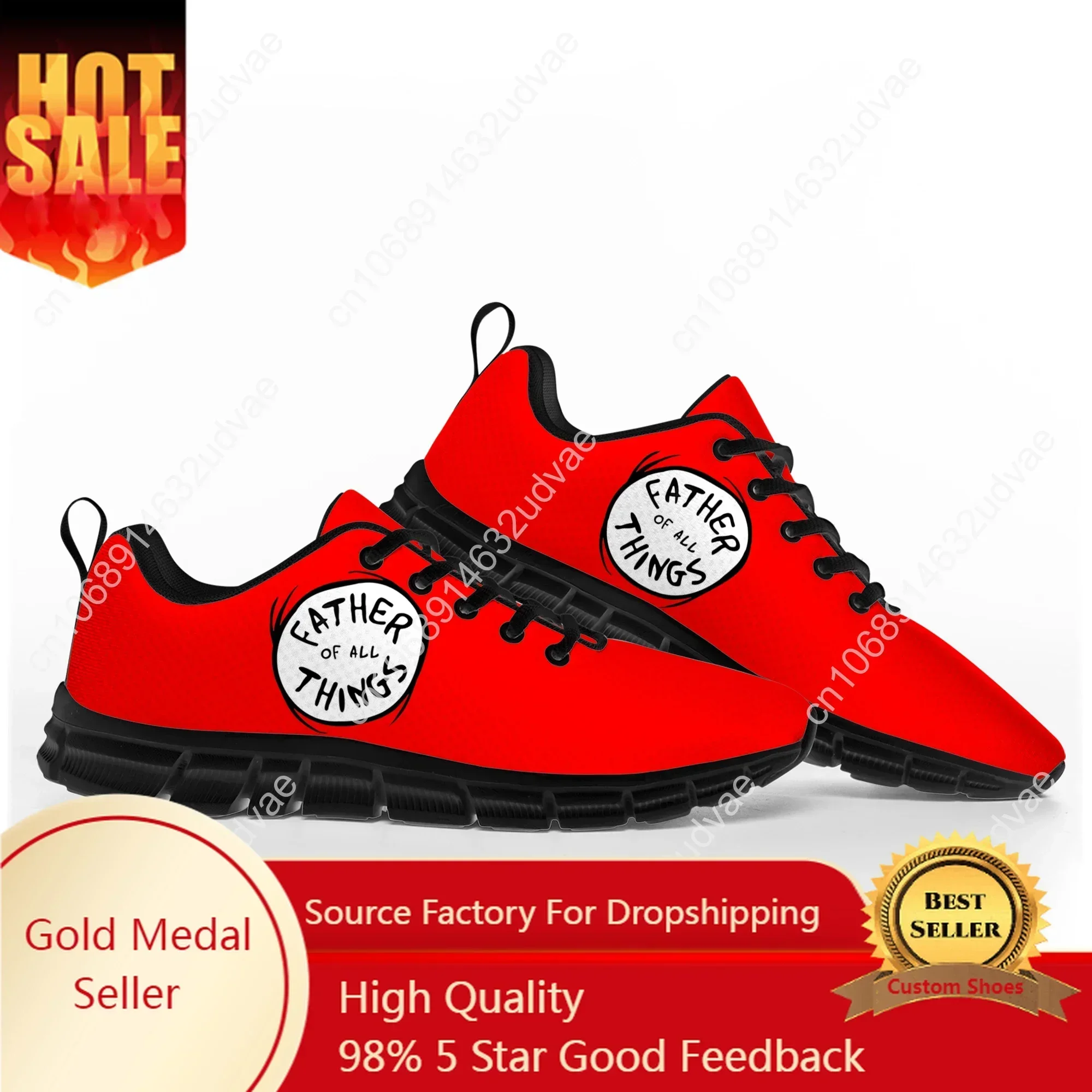 

Father All Thing Mother Thing 1 Red Sports Shoes Mens Womens Sneakers Casual Custom Quality Couple Shoes